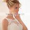 Hot Sale Elegant Wedding Gown Applique Lace Mermaid Wedding Dress Low Back