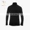 Men Black Wool High Neck Pullover Swater