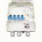 4 cores Fibers FTTH Optic Distribution Box Fiber Terminal Box PC ABS 4Port Fiber Distribution Box