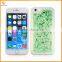 for iphone 6 plus love heart glitter liquid phone case