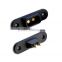 Van door contact with plastic male and female