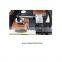 Semi auto manual 1 single color curved rotary worktable silk screen printing machine