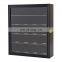 20 Baseball Display Case Wall Mounted Acrylic Transparent Door Lockable Wood Showcase Cabinet Hanging Shelf Holders Shadow Box
