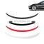 Factory Car Wing For Tesla Model 3 Carbon Fiber Spoiler Matte Original Style Rear Trunk Tail