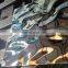 3d Silver Embossed Stamped Water Ripple Shaped 4x8wall Panels Stainless Steel Sheet For Ceiling