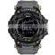 SMAEL 1802 High quality man digital watches led luminous number display silicone functional mens brand wristwatches