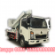 Customized SINO TRUK HOWO 4*2 RHD 16M telescopic aerial working platform truck for sale,