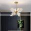 New Modern Minimalist Creative Dining Living Room Bedroom Pendant Light LED Indoor Decorative Butterfly Chandelier