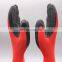 Outdoor Industrial Protective Breathable Anti Slip Safty Work Nylon Latex Coated Gardening Mechanical Construction Gloves