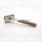 Mens Eco-friendly Metal Barber Stainless Steel Grey Double Edge Blade Reusable Safety Razor Shaver