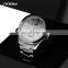 SINOBI Business Men's Watch Top 316L  Calendar Date Week Display Japanese Quartz Movement 1125G Jam Tangan Pria