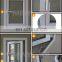 Glass insulated Casement window energy star window High efficient aluminum windows