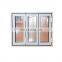 Thermal break aluminum alloy folding windows good insulation and sound insulation