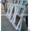 Middle opening window vertical center pivot open windows with aluminum frame