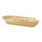 High Quality Eco Friendly Natural Spun Bamboo Bread Bowl, Handmade Fruit Bowls With Custom Lacquer Outside Wholesale