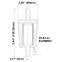 Fluorocarbon Borosilicate Glass Microfiber Element Maximum Flow Coalescing DIF-LNxxC