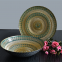 Wholesale Glass Charger Dinner Plate And Fruit Bowl Set For Wedding Restaurant Decoration