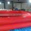 2015 Commercial 0.9mm pvc tarpaulin color double tubes best selling inflatable adult swimming pool