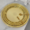 Baroque Style Round Flower Serving Tray 27/32/36 cm Antique Gold Plastic Charger Plates Candy Plate for Table Decor