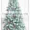 Hot Sale !Red Berries Decoratived PVC Mixed PE TREE For USA Holiday/Christmas decoration