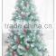 Artificial Christmas Tree with pine cones/7 ft PVC Mixed PE Artificial Christmas Tree with Artificial Pine NEEDLE and Style