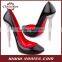 Polystone Rhinestone High Heel Wine Bottle Holder,Fun Wine Lover Drinking Gift Wine Bottle Stand