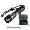 YT-1802R Astronomy / Aviation / Night Vision 625NM Powerful Red LED Light Flashlight