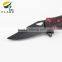 Skull pattern PP handle stainless steel mini pocket knives
