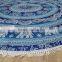 Beach Gypsy Throw Round Towel Boho Floor Sheet Round Beach Towels
