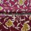 Spring top wholesale women dresses 100%Polyester georgette ggt flower print fabric