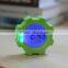 Gear Style Alarm Clock Lounged Mute LED Clock,Acoustic Control Alarm Clocks