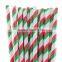 FDA SGS Certification Food Grade Christmas Favor Paper Drinking Straws Wholesale                        
                                                Quality Choice