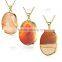 New arrival jewelry, chunky statement necklaces, nice orange crystal necklace                        
                                                Quality Choice