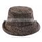 Excellent design female soft plain bucket hat wholesale