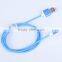 Magic otg cable charge phone by another phone, data transfer and fastest charging nylon magic flat usb cable                        
                                                Quality Choice