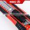 Manufacture Easy Cut 18mm Utility Knife With Safety Cutter Knife