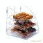 Professional design acrylic display rack/food display rack