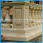 Lion head design crown molding