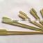 Disposable bamboo flat craft sticks