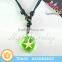 2015 Yiwu Market Popular Wax Cord Chain Amber Starfish Necklace for Sale