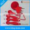 Cherry red PP measuring spoon made in China