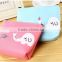 Hot selling cute key wallet lady purse cartoon pattern girls coin purse