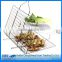 Food Grade stainless charcoal grills steel wire mesh bbq/round stainless steel outdoor charcoal bbq grill