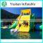 Funny Water games inflatable float slide manufacturers