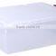 Strong structure clear square storage box 33L