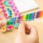 colorful flower nail file fashion nail tool design