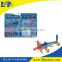 Most popular metal DIY plane toy blocks with blister card