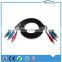 HD video cable 3rca male to 3rca male cable sex video audio output cable