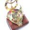 Beautiful Brass Maritime Gift Compass-Sundial compass With Leather Box 13499