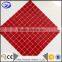 glass mosaic red